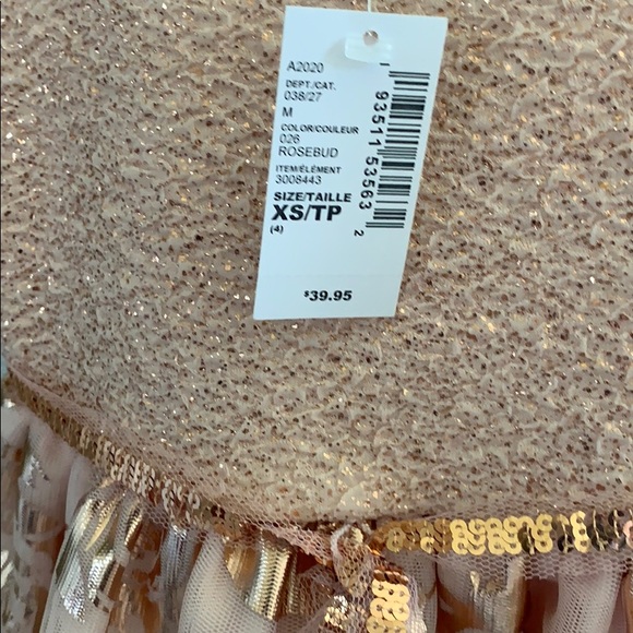 Children’s Place Rose Gold Party Dress🌹💖 - Picture 4 of 4